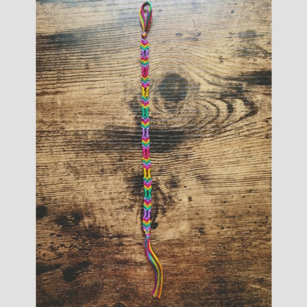 Handmade Broken Ladder Bracelet